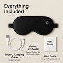 Cordless Silk Eye Mask for Dry Eyes - Comfortable Warmt by LJGDeals