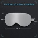 Cordless Silk Eye Mask for Dry Eyes - Comfortable Warmt by LJGDeals