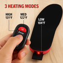 Heated Insoles with Adjustable Temperature for Outdoors by LJGDeals