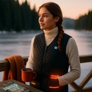 Heat Jacket Vest with 5 Heating Zones for Winter Comfort by LJGDeals
