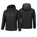 Heated Jacket - Lightweight Hooded Coat for Winter Warmth by LJGDeals