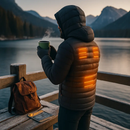 Heated Jacket - Lightweight Hooded Coat for Winter Warmth by LJGDeals