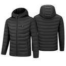 Heated Jacket - Lightweight Hooded Coat for Winter Warmth by LJGDeals