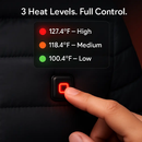 Heated Jacket - Lightweight Hooded Coat for Winter Warmth by LJGDeals