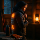 Heated Jacket - Lightweight Hooded Coat for Winter Warmth by LJGDeals