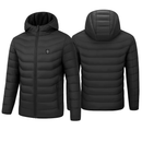 Heated Jacket - Lightweight Hooded Coat for Winter Warmth by LJGDeals