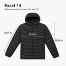 Heated Jacket - Lightweight Hooded Coat for Winter Warmth by LJGDeals