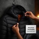 Heated Jacket - Lightweight Hooded Coat for Winter Warmth by LJGDeals