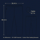 Heated Winter Pants for Outdoor Activities by LJGDeals