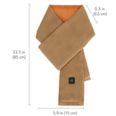 Electric Heated Winter Scarf USB Heating Neck Wrap Unisex Heated Neck Shawl Soft Warm Scarves with 3 Heating Modes for Outdoor Cycling Skiing Skating by LJGDeals
