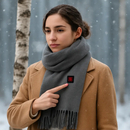 Electric Heated Scarf for Winter Warmth & Comfort by LJGDeals