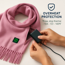 Electric Heated Scarf for Winter Warmth & Comfort by LJGDeals