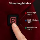 Electric Heated Winter Scarf USB Heating Neck Wrap Unisex Heated Neck Shawl Soft Warm Scarves with 3 Heating Modes for Outdoor Cycling Skiing Skating by LJGDeals