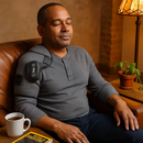 Cordless Heated Shoulder Wrap Massager for Relief by LJGDeals