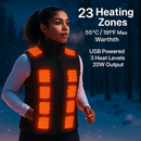 Heated Vest for Winter Outdoor Activities by LJGDeals