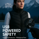 Heated Vest with USB Heating for Men & Women, 3 Levels by LJGDeals
