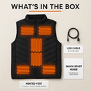Heated Vest with USB Heating for Men & Women, 3 Levels by LJGDeals