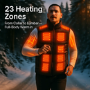 Heated Vest for Winter Outdoor Activities by LJGDeals