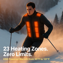 Heated Vest for Winter Outdoor Activities by LJGDeals