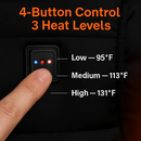 Heated Vest for Winter Outdoor Activities by LJGDeals