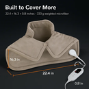 Weighted Heating Pad for Neck and Shoulders by LJGDeals