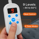 Electric Heating Pad for Pain Relief and Comfort by LJGDeals