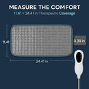 Electric Heating Pad with Adjustable Temperature & Timer by LJGDeals