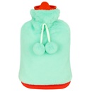 Plush-Cover 2L Hot Water Bottle for Pain Relief & Comfort by LJGDeals