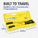 Hydraulic Wire Crimper for Terminals and Cable Lugs by LJGDeals