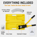 Hydraulic Wire Crimper for Terminals and Cable Lugs by LJGDeals