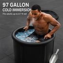 Ice Bath Tub with Cover for Adults & Recovery by LJGDeals