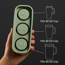Ice Cube Tray for Cups - Hollow Cylinder Molds by LJGDeals