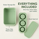 Ice Cube Tray for Cups - Hollow Cylinder Molds by LJGDeals