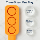 Ice Cube Tray for Cups - Hollow Cylinder Molds by LJGDeals