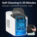 Countertop Ice Maker with Bullet Ice for Home & Office by LJGDeals