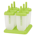 Popsicle Molds 6-Cavity Reusable Ice Pop Maker by LJGDeals