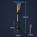 3-in-1 Car Snow Removal Shovel with Lights by LJGDeals