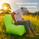 Inflatable Lounger Air Sofa Chair Couch w/ Portable Organizing Bag Waterproof Anti-Leaking for Backyard Lakeside Beach Traveling Camping Picnics by LJGDeals
