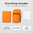Inflatable Lounger Air Sofa Chair Couch w/ Portable Organizing Bag Waterproof Anti-Leaking for Backyard Lakeside Beach Traveling Camping Picnics by LJGDeals