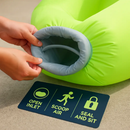 Inflatable Lounger Air Sofa Chair Couch w/ Portable Organizing Bag Waterproof Anti-Leaking for Backyard Lakeside Beach Traveling Camping Picnics by LJGDeals