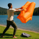 Inflatable Lounger Air Sofa Chair Couch w/ Portable Organizing Bag Waterproof Anti-Leaking for Backyard Lakeside Beach Traveling Camping Picnics by LJGDeals