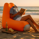 Inflatable Lounger Air Sofa Chair Couch w/ Portable Organizing Bag Waterproof Anti-Leaking for Backyard Lakeside Beach Traveling Camping Picnics by LJGDeals