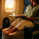 Inflatable Foot Rest with Air Bag – Adjustable Travel by LJGDeals