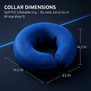 Inflatable Pet Collar for Wounds, Adjustable Comfort by LJGDeals