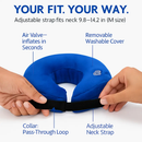 Inflatable Pet Collar for Wounds, Adjustable Comfort by LJGDeals