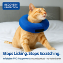Inflatable Pet Collar for Wounds, Adjustable Comfort by LJGDeals