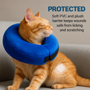 Inflatable Pet Collar for Wounds, Adjustable Comfort by LJGDeals