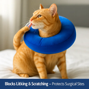 Inflatable Pet Collar for Wounds, Adjustable Comfort by LJGDeals