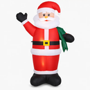 Inflatable Giant Santa Claus with LED Lights 6.4ft by LJGDeals