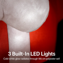 Inflatable Giant Santa Claus with LED Lights 6.4ft by LJGDeals